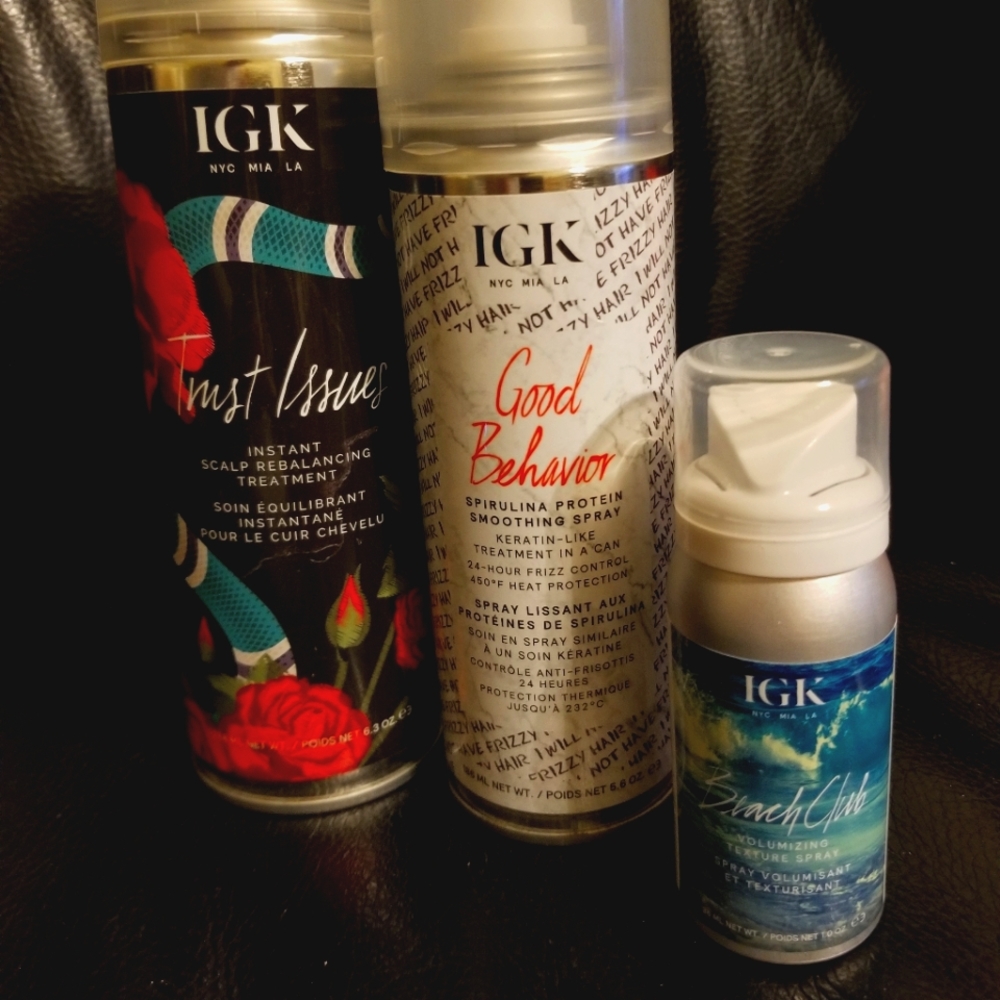 IGK Bundle - Full sized Trust Issues, Good Behavior, and Beach Club trial size